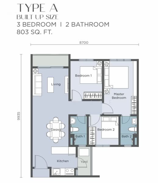 RV2 Residence (Riverville Residences 2) untuk Untuk Dijual - RM 510,000, Mac 2026 - PropertyGuru.com.my
