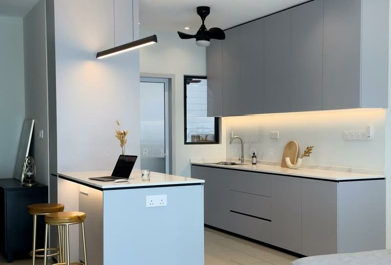 Waterside Residence untuk Untuk Disewa - RM 3,600 /bulan, Mac 2026 - Kitchen - PropertyGuru.com.my