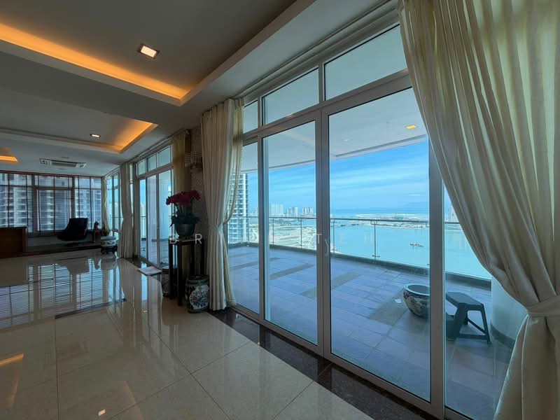 H Residence (One Ritz Residence / Kelawai View) untuk Untuk Disewa - RM 12,000 /bulan, Mac 2026 - Living Room - PropertyGuru.com.my
