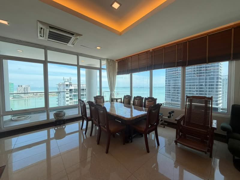 H Residence (One Ritz Residence / Kelawai View) untuk Untuk Disewa - RM 12,000 /bulan, Mac 2026 - Dining Room - PropertyGuru.com.my