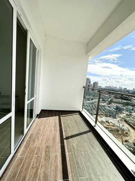 Service Residence for Sale at TriTower Residence @ Johor Bahru Sentral - CK Lim - Balcony - PropertyGuru.com.my