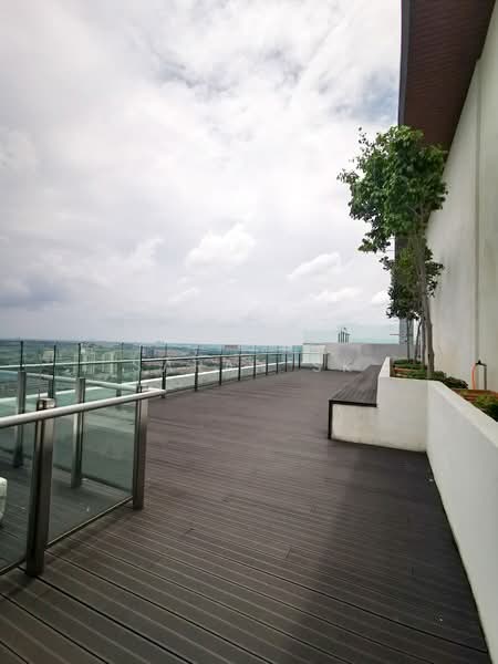 Service Residence for Rent at Da Men - Saran SK - Balcony - PropertyGuru.com.my