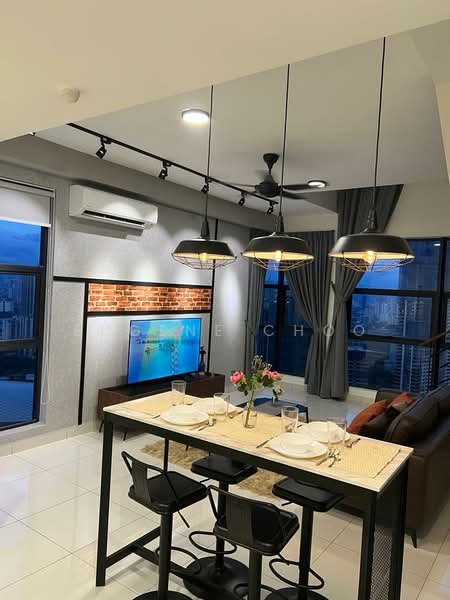 Arte Mont Kiara untuk Untuk Disewa - RM 2,800 /bulan, Mac 2026 - Living Room - PropertyGuru.com.my