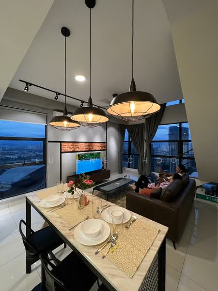Arte Mont Kiara untuk Untuk Disewa - RM 2,800 /bulan, Mac 2026 - Living Room - PropertyGuru.com.my