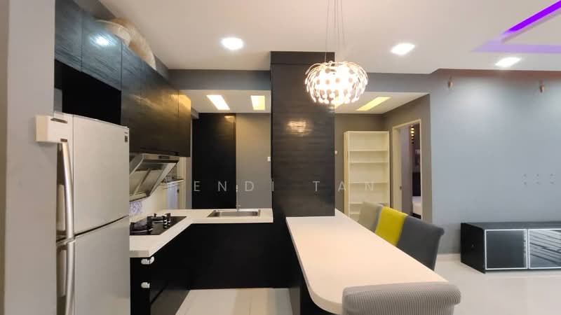 Service Residence for Rent at SetiaWalk - Fendi tan - Kitchen - PropertyGuru.com.my