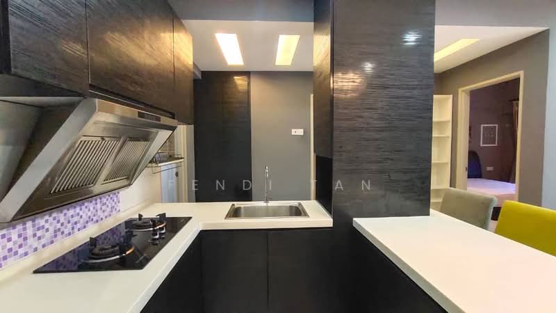 Service Residence for Rent at SetiaWalk - Fendi tan - Kitchen - PropertyGuru.com.my