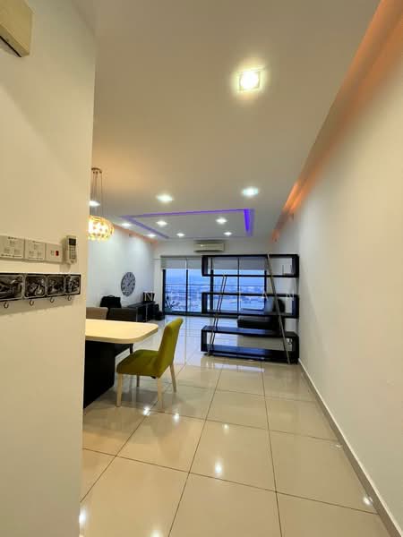 Service Residence for Rent at SetiaWalk - Fendi tan - Living Room - PropertyGuru.com.my