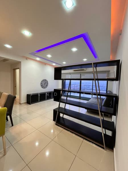 Service Residence for Rent at SetiaWalk - Fendi tan - Living Room - PropertyGuru.com.my