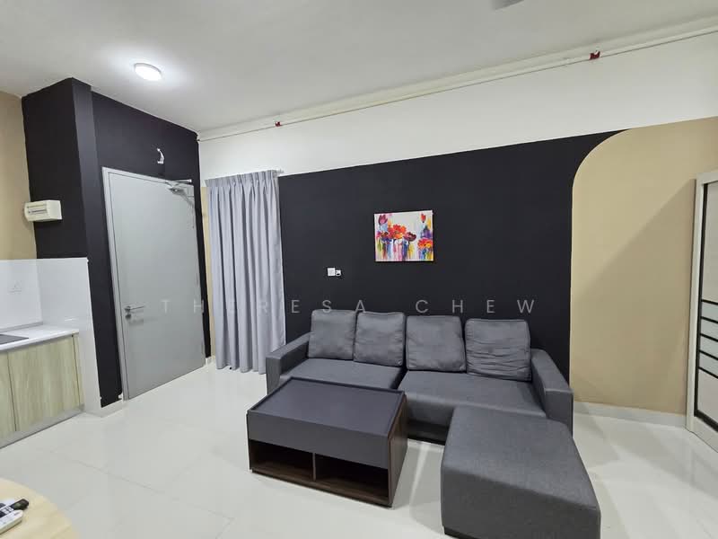 Service Residence for Sale at Core Soho Suite - Theresa Chew - Living Room - PropertyGuru.com.my