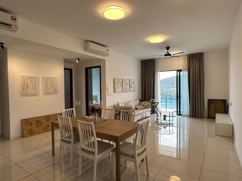 Kondominium untuk Disewa di Queens Residences Q1 @ Queens Waterfront - Mark Goh - Living Room - PropertyGuru.com.my