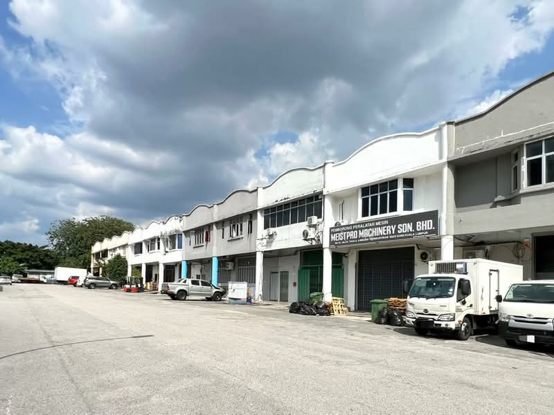 Terrace Factory for Sale in Taman Perindustrian Tago (Kepong) - Keanu Tan - Exterior - PropertyGuru.com.my
