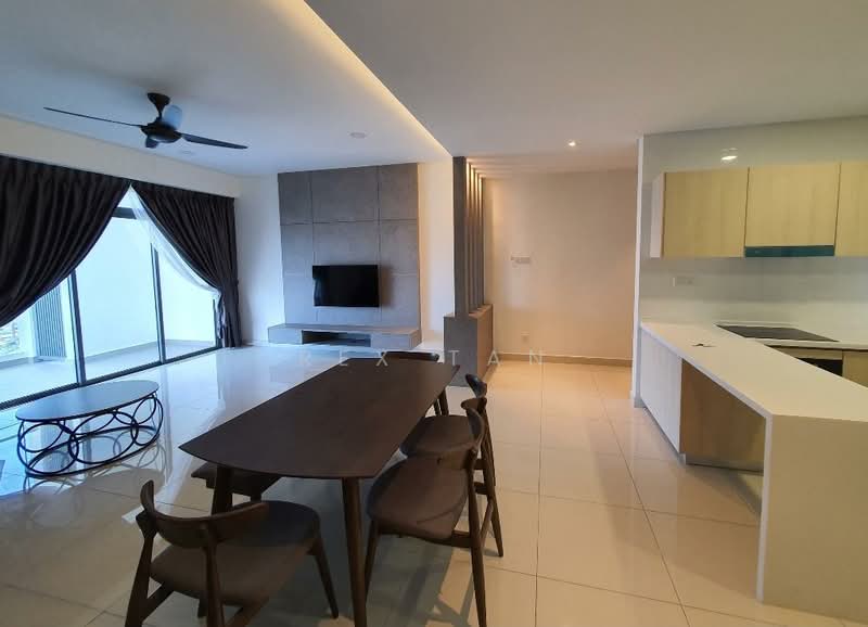 Kondominium untuk Disewa di Vivo Residential Suites - Rex Tan - Living Room - PropertyGuru.com.my