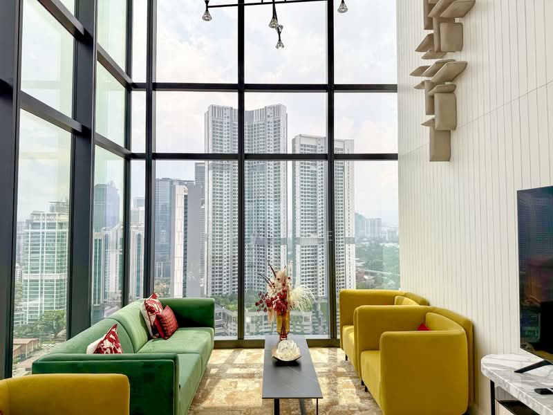 TRX Residences untuk Untuk Disewa - RM 13,000 /bulan, Mac 2026 - Living Room - PropertyGuru.com.my
