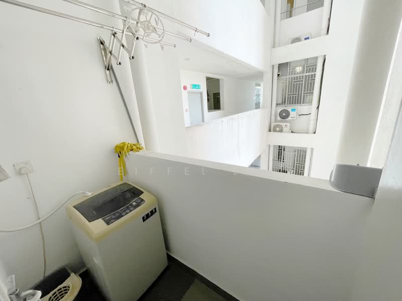 Service Residence for Rent at Palmyra Residences - Eiffel Lai - Balcony - PropertyGuru.com.my