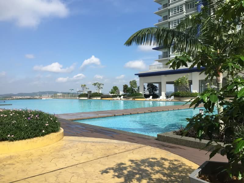 Service Residence for Rent at Palmyra Residences - Eiffel Lai - Pool - PropertyGuru.com.my
