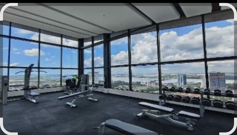 Service Residence for Sale at Twin Tower Residence - Elena Ewe - Gym - PropertyGuru.com.my