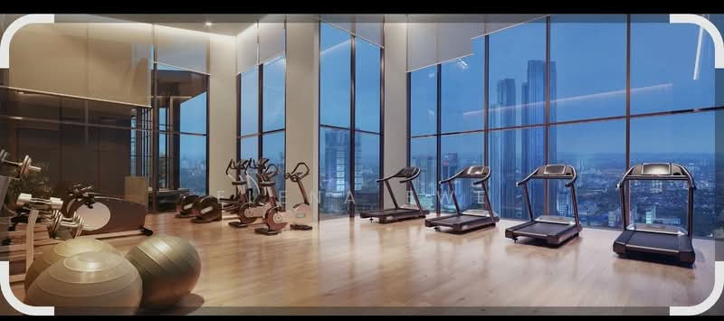 Service Residence for Sale at Twin Tower Residence - Elena Ewe - Gym - PropertyGuru.com.my