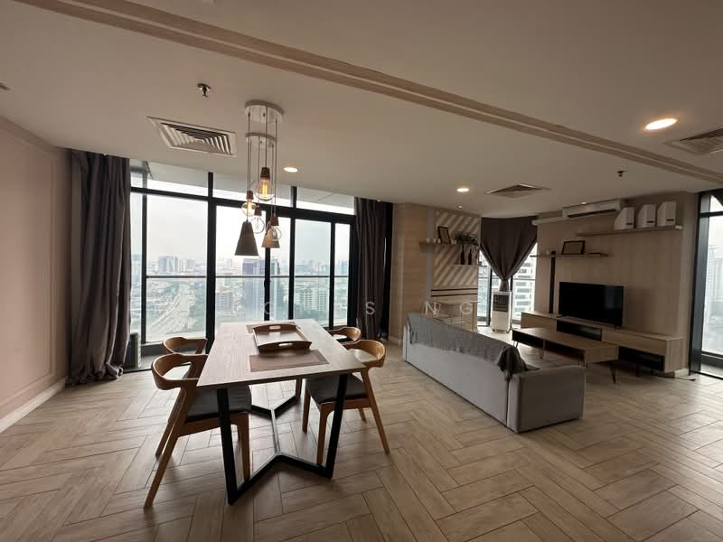 Service Residence for Rent at SOHO @ Empire City - Agnes Ng - Living Room - PropertyGuru.com.my