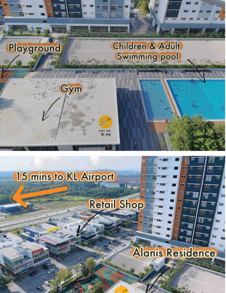 Service Residence for Rent at Alanis Residence - Jacob Simmon - Gym - PropertyGuru.com.my