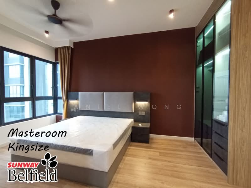 Servis Apartment untuk Disewa di Sunway Belfield - Daniel Wong - Bedroom - PropertyGuru.com.my