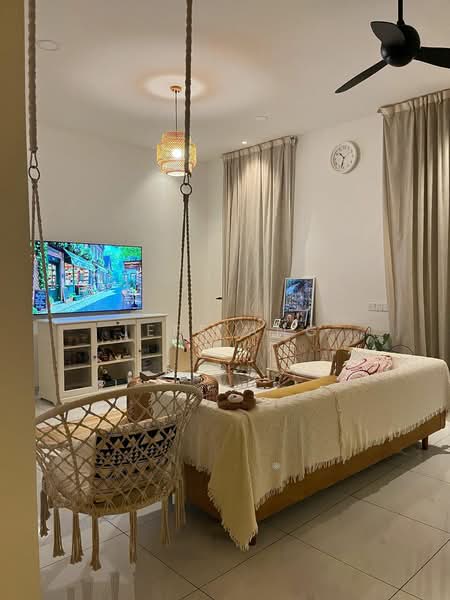 Rumah Teres 2.5 Tingkat untuk Dijual di Eco Botanic (Iskandar Puteri (Nusajaya)) - Jeff Ang - Living Room - PropertyGuru.com.my
