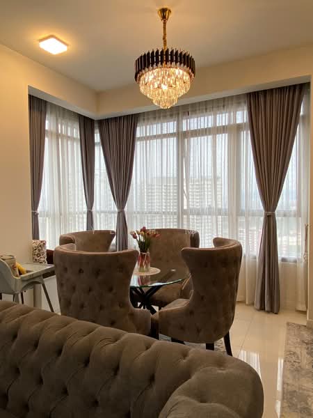 Service Residence for Rent at The Ridge - Yeoh MH - Living Room - PropertyGuru.com.my