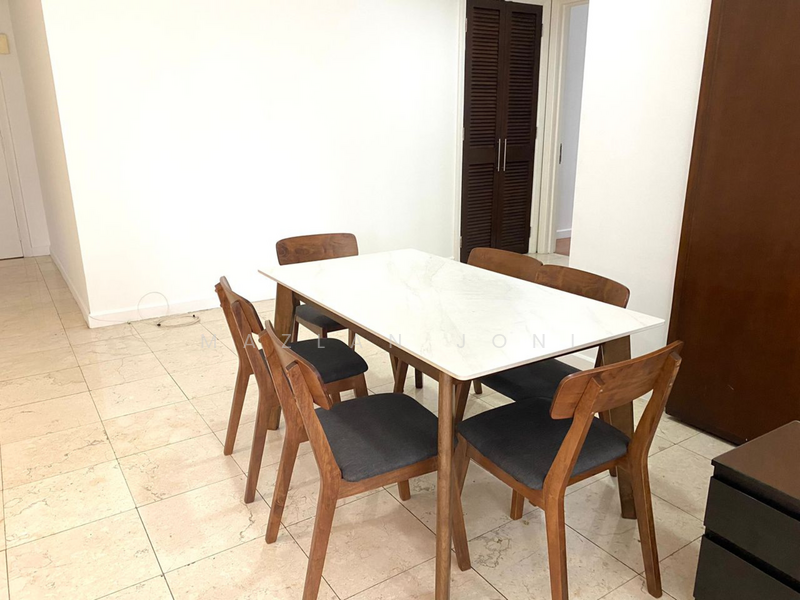 The Capsquare Residences untuk Untuk Disewa - RM 4,500 /bulan, Mac 2026 - Dining Room - PropertyGuru.com.my