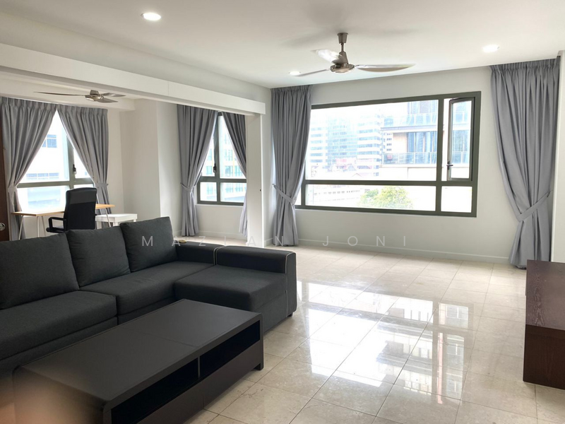 The Capsquare Residences untuk Untuk Disewa - RM 4,500 /bulan, Mac 2026 - Living Room - PropertyGuru.com.my