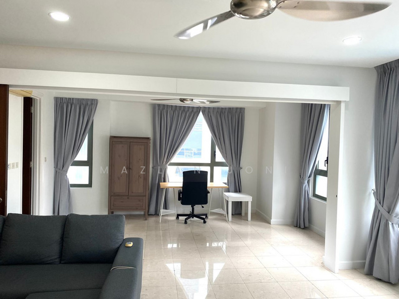 The Capsquare Residences untuk Untuk Disewa - RM 4,500 /bulan, Mac 2026 - Living Room - PropertyGuru.com.my