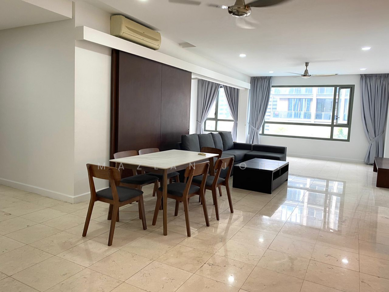 The Capsquare Residences untuk Untuk Disewa - RM 4,500 /bulan, Mac 2026 - Living Room - PropertyGuru.com.my