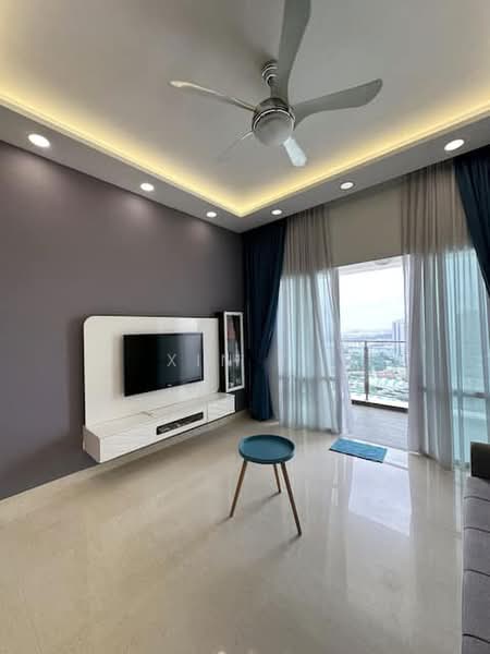 Servis Apartment untuk Dijual di TriTower Residence @ Johor Bahru Sentral - Xin Yi - Living Room - PropertyGuru.com.my