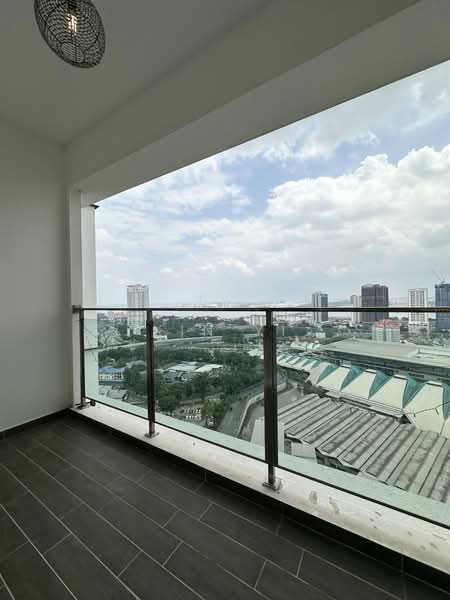 Servis Apartment untuk Dijual di TriTower Residence @ Johor Bahru Sentral - Xin Yi - Balcony - PropertyGuru.com.my
