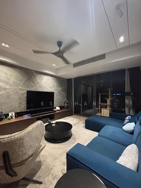 Condominium for Sale at Agile Mont Kiara - KS Chan - Living Room - PropertyGuru.com.my