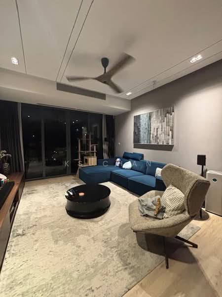 Condominium for Sale at Agile Mont Kiara - KS Chan - Living Room - PropertyGuru.com.my