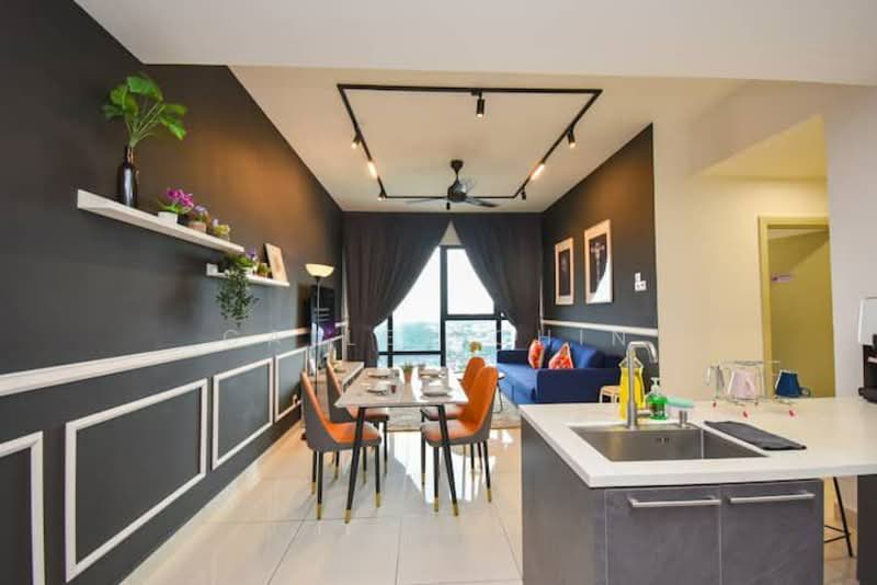 Service Residence for Sale at Southkey Mosaic - Calley Chin - Living Room - PropertyGuru.com.my