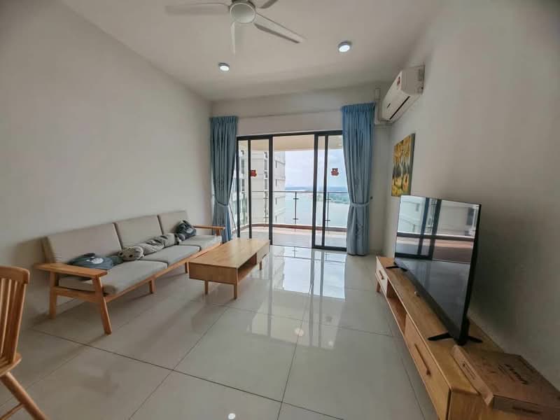 Royal Strand @ Country Garden Danga Bay untuk Untuk Disewa - RM 3,000 /bulan, Mac 2026 - Living Room - PropertyGuru.com.my