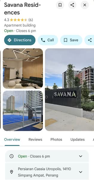 Apartment for Rent at Savana @ Batu Kawan - Boon Haw Ooi - Exterior - PropertyGuru.com.my