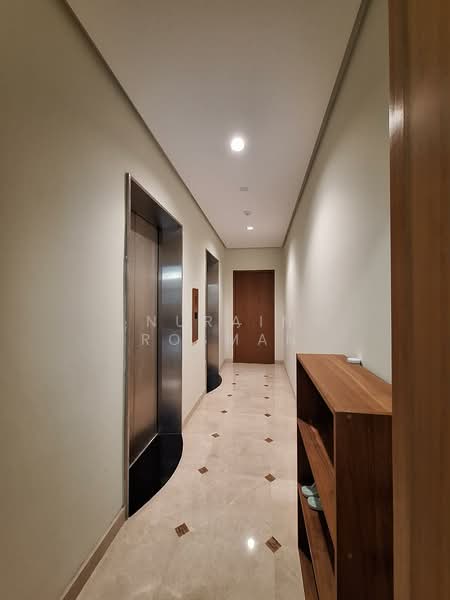 Service Residence for Rent at Quadro Residences - Nurain Rosman - Private Lift Lobby - PropertyGuru.com.my