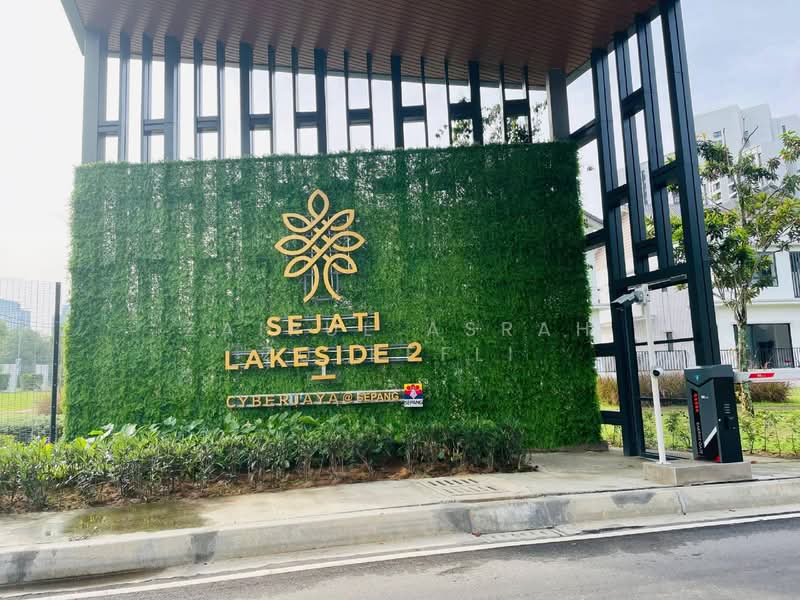 Cyberjaya CORNER LOT Double Storey Semi D House Sejati Lakeside 2 Cyberjaya untuk Untuk Dijual - RM 1,690,000, Apr 2026 - Exterior - PropertyGuru.com.my