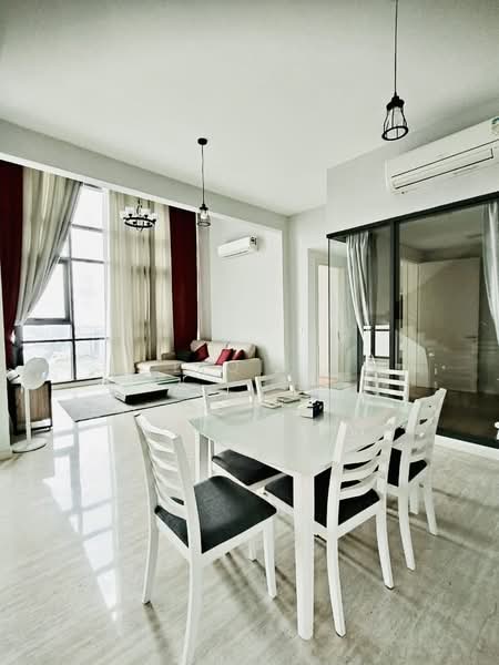 Service Residence for Rent at Vogue Suites One - LiQi . - Living Room - PropertyGuru.com.my