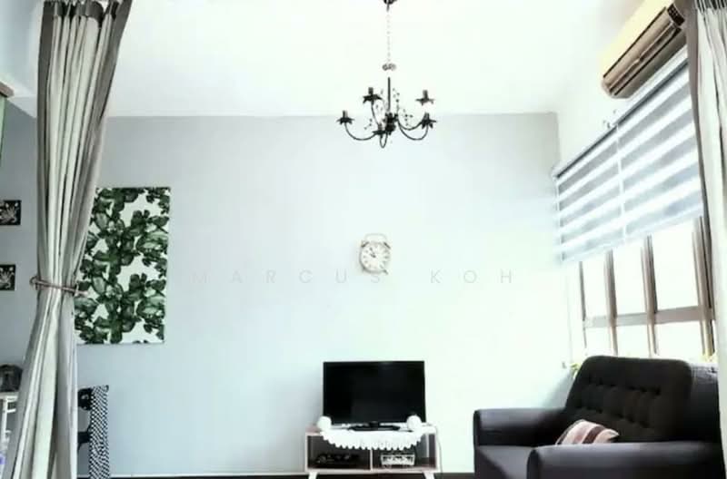 Service Residence for Sale at Ritze Perdana 1 - Marcus Koh - Living Room - PropertyGuru.com.my