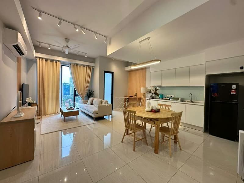 Servis Apartment untuk Disewa di The Sentral Suites - Roger Phang - Living Room - PropertyGuru.com.my