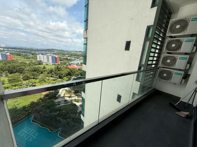 Service Residence for Rent at Green Haven - Karl Lim - Balcony - PropertyGuru.com.my