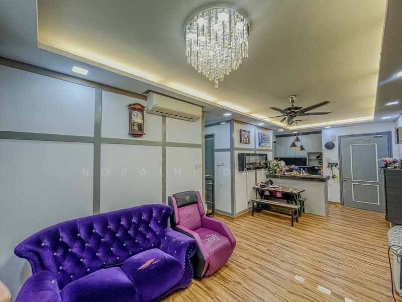 Service Residence for Sale at KL Traders Square - Noraini Dahan - Living Room - PropertyGuru.com.my