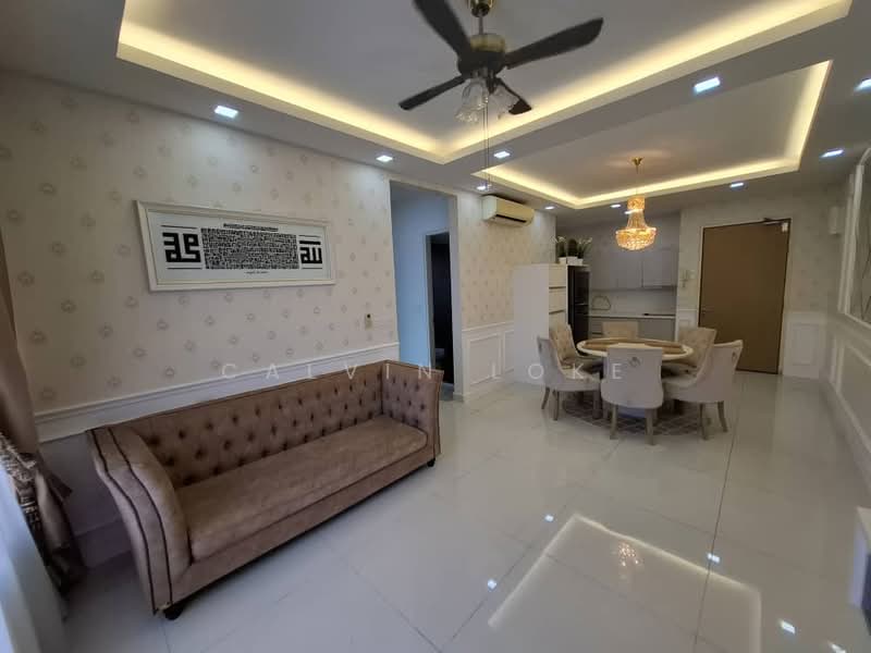 Service Residence for Rent at MKH Boulevard - Calvin Loke - Living Room - PropertyGuru.com.my