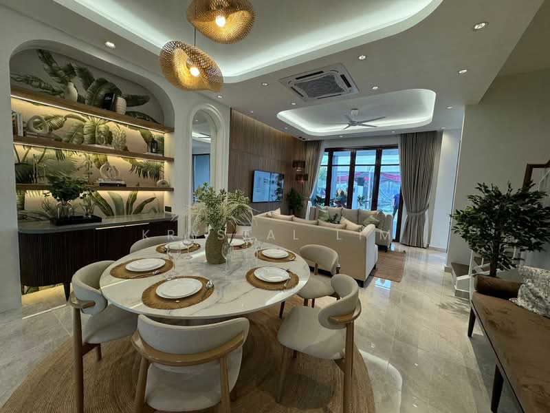 2-storey Terraced House for Sale in Cyberjaya (Selangor) - Krystal Lim - Living Room - PropertyGuru.com.my