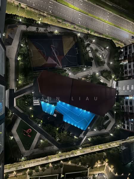 Service Residence for Rent at The Amber Residence @ TwentyFive.7 - Rain Liau - Pool - PropertyGuru.com.my