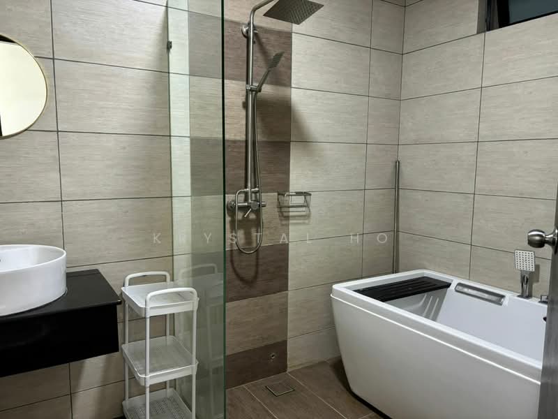 Service Residence for Rent at Molek Regency - Krystal Ho - Bathroom - PropertyGuru.com.my