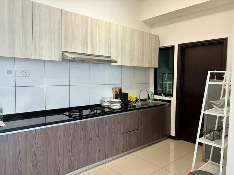 Service Residence for Rent at Molek Regency - Krystal Ho - Kitchen - PropertyGuru.com.my