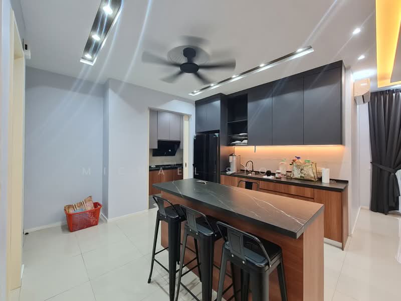 3-storey Terraced House for Rent in Tamansari (Rawang) - Michael Siong - Kitchen - PropertyGuru.com.my